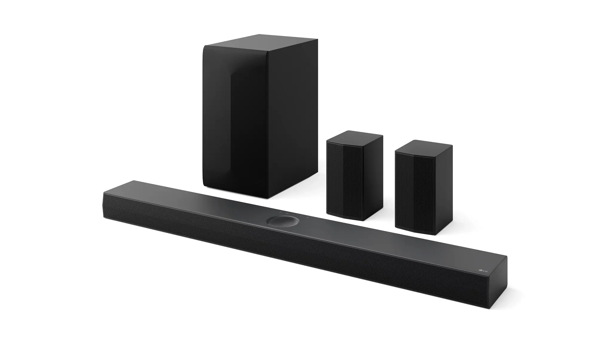 LG - 5.1.1-Channel S70TR Home Theater Soundbar with Wireless Subwoofer and Rear Speakers, Dolby Atmos, WOW Orchestra - Black