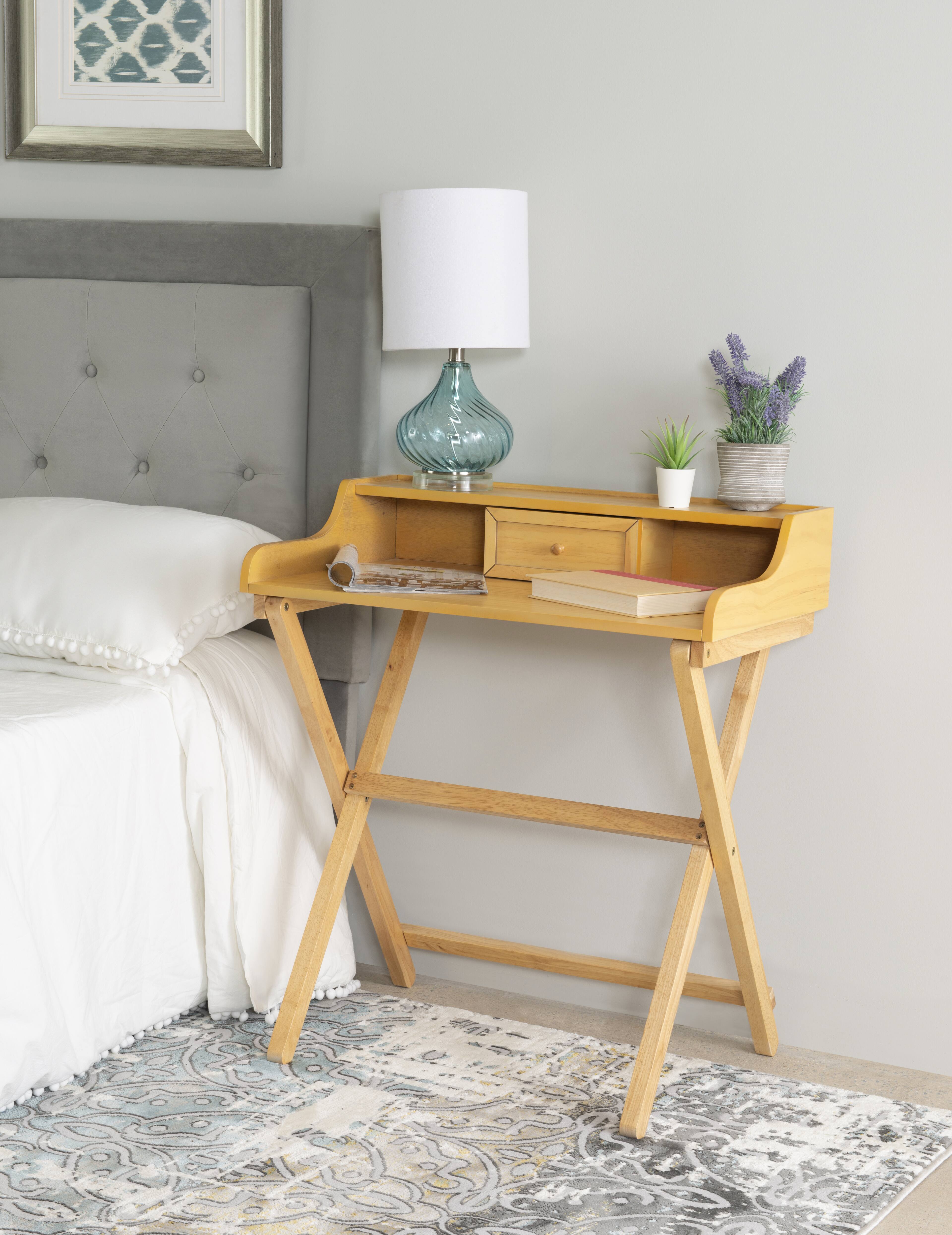 Linon Home Décor - Fauna Folding Desk - Natural - Image 17