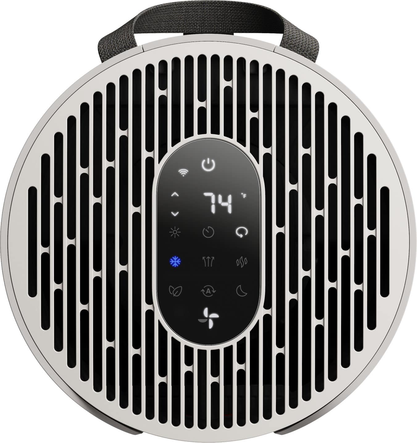 Blueair - ComfortPure Most Powerful 3-in-1 HEPASilent T10i Air Purifier: Heat + Cool + Purify - Gray - Image 4