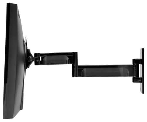 Peerless-AV - Paramount Retractable, Tilt, Articulating Display Wall Mount For Most 10" - 29" Flat Panel Displays - Black - Image 3