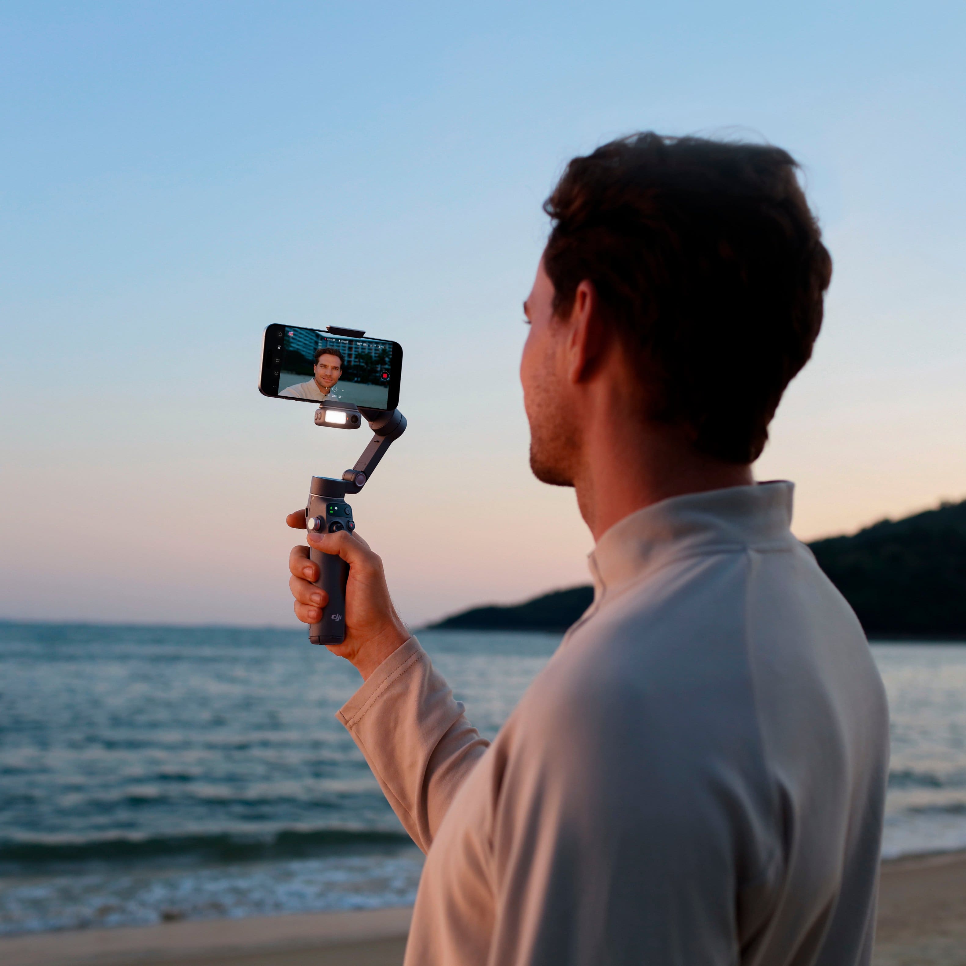 DJI - Osmo Mobile 7P Smartphone 3-Axis Gimbal Stabilizer - Gray - Image 8