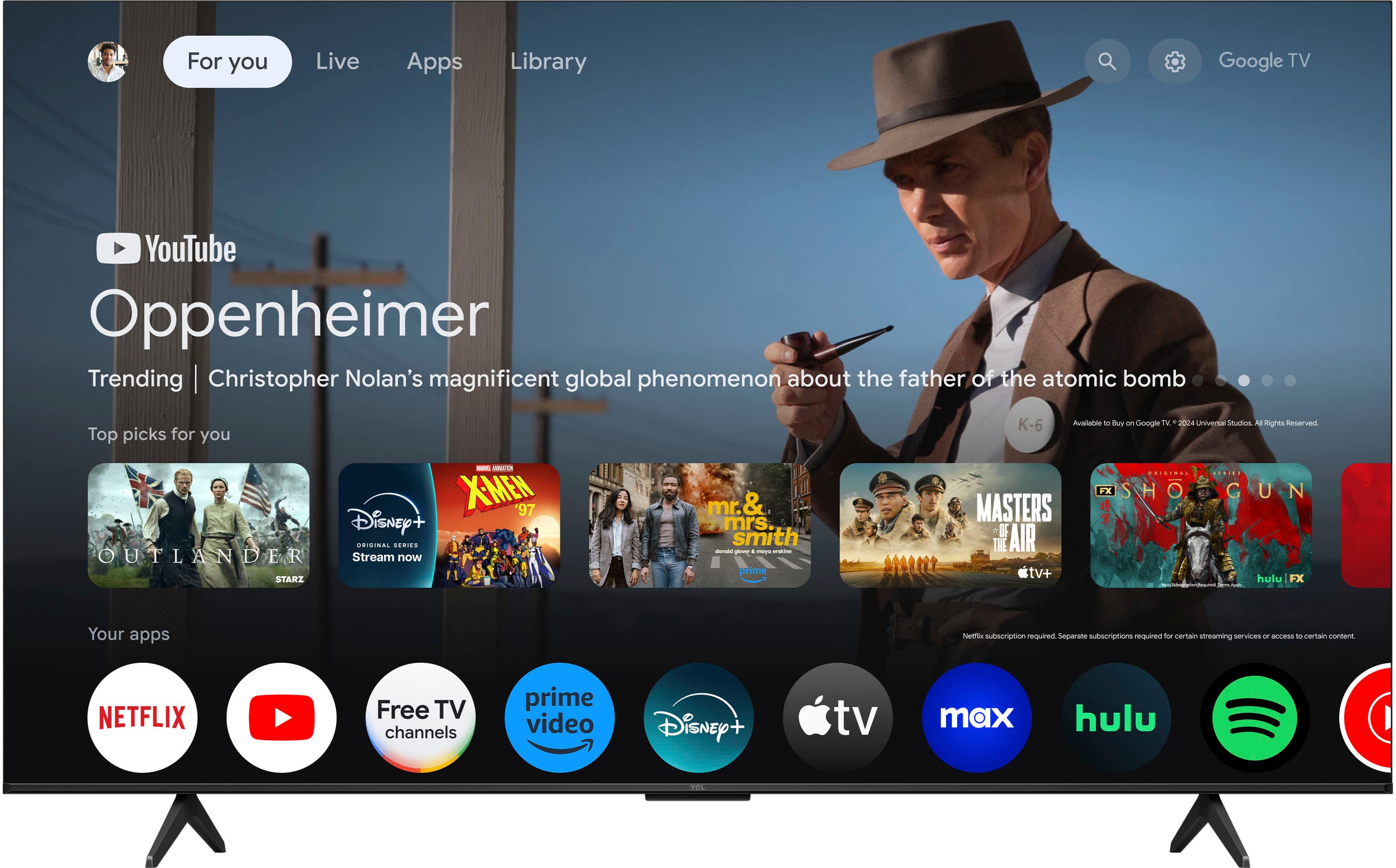 TCL - 75" Class S5-Series 4K UHD HDR LED Smart Google TV (2024) - Image 2