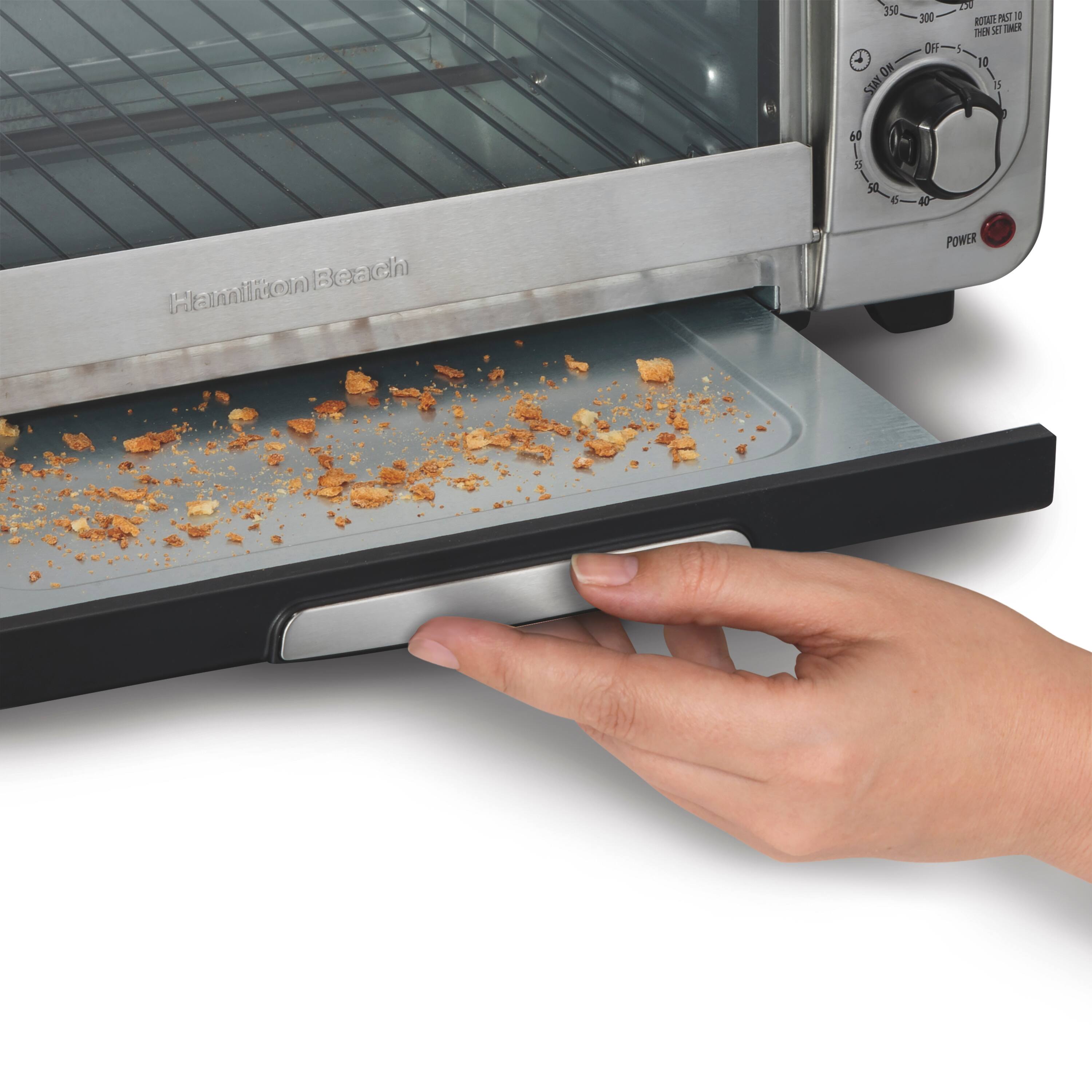 Hamilton Beach - 2-Slice Toaster Oven - Stainless steel - Image 7